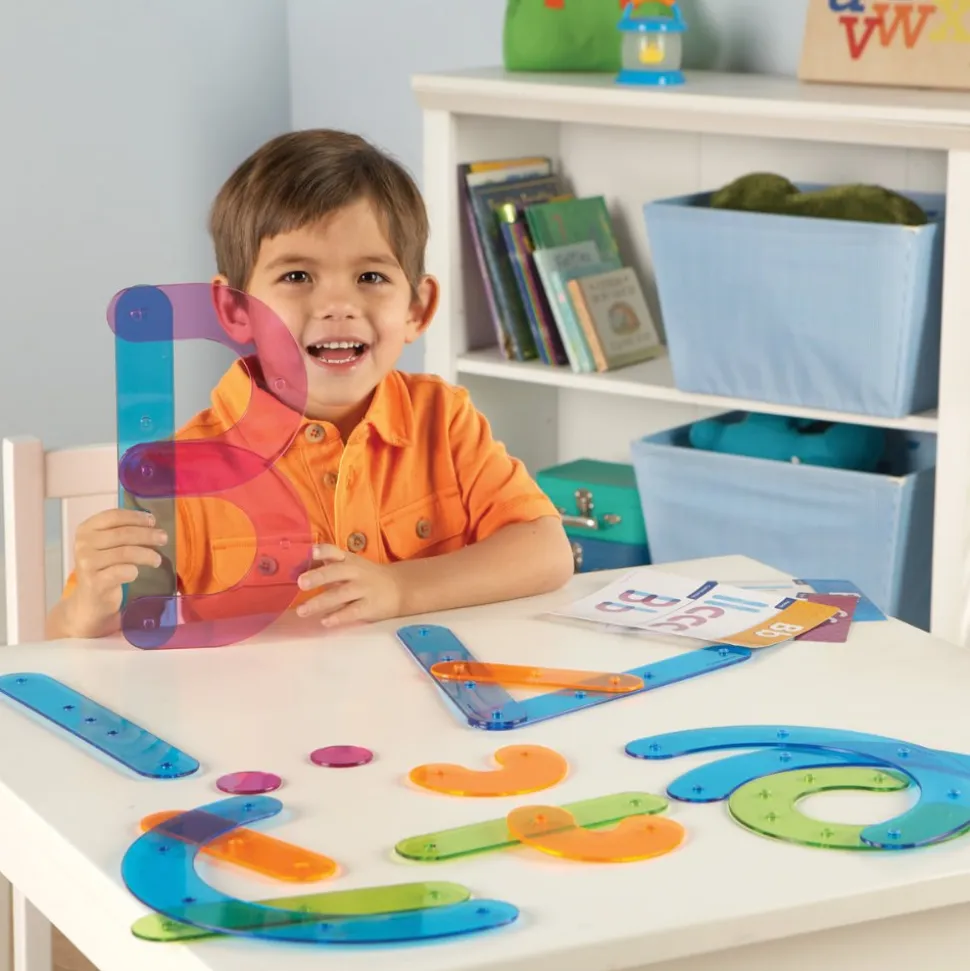 Letter Construction Activity Set 60 Pieces
