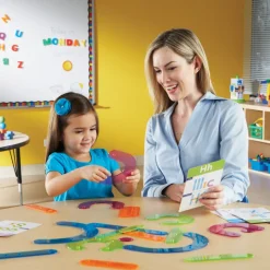 Letter Construction Activity Set 60 Pieces