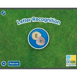 Letter Recognition Software for Large Screens and Tablets