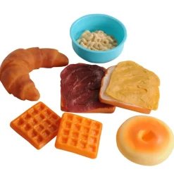 Life-Size Pretend Play Breakfast, Lunch, and Dinner Meal Sets