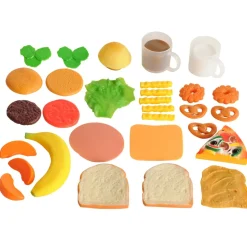 Life-Size Pretend Play Breakfast, Lunch, and Dinner Meal Sets