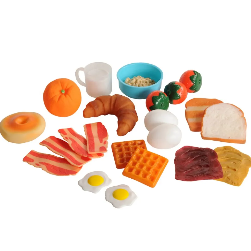 Life-Size Pretend Play Breakfast, Lunch, and Dinner Meal Sets