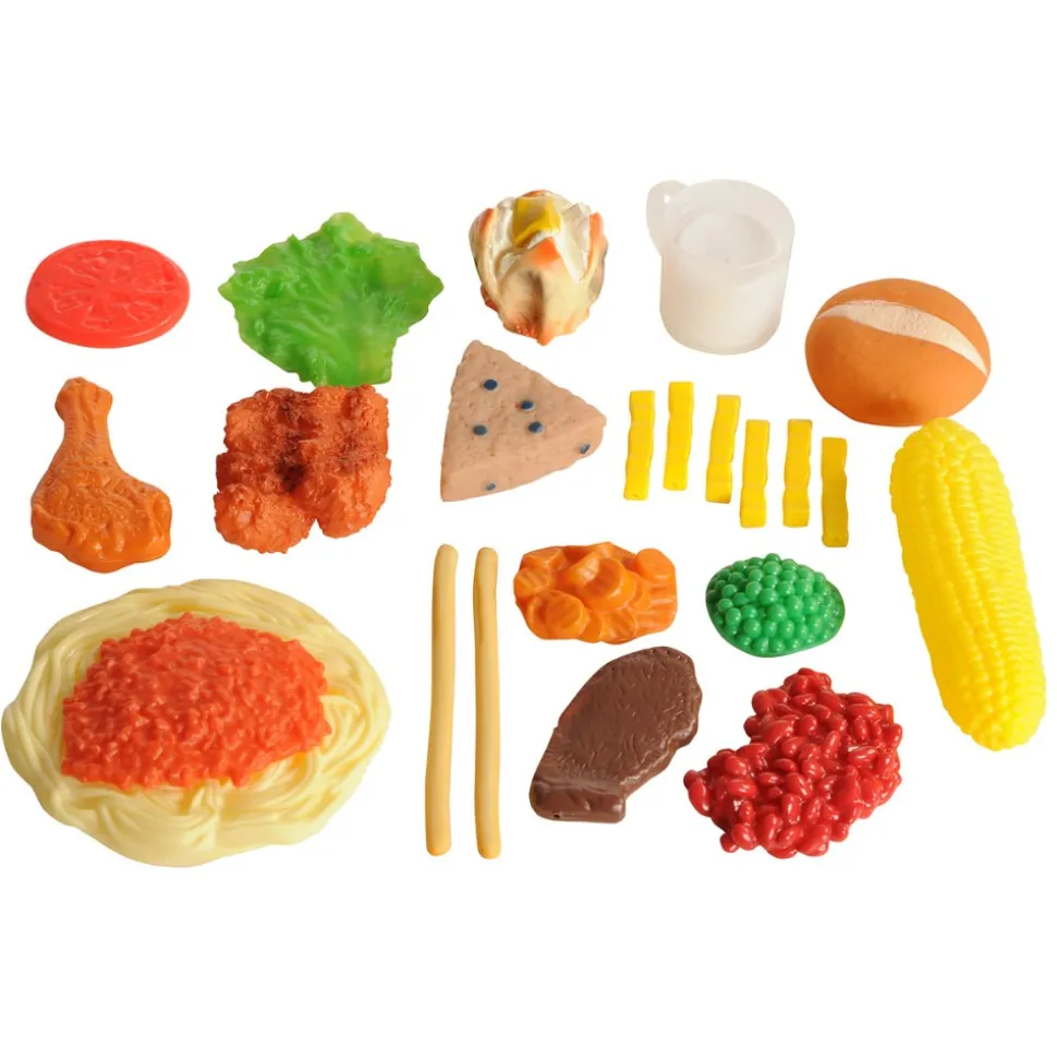 Life-Size Pretend Play Breakfast, Lunch, and Dinner Meal Sets