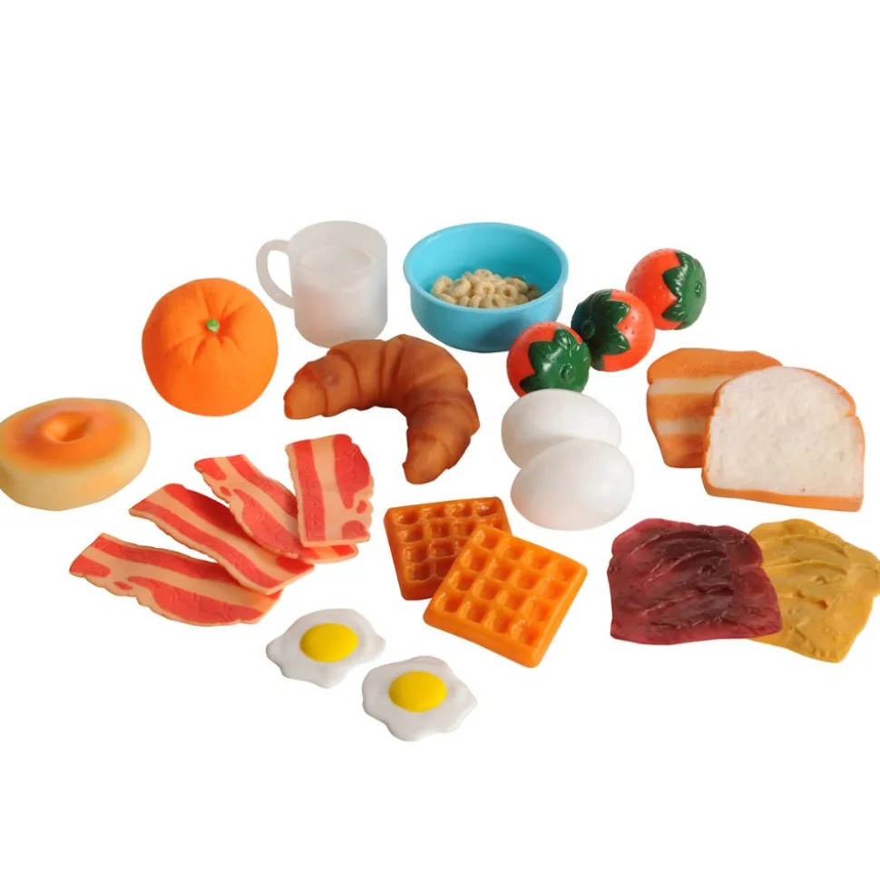 Life-Size Pretend Play Breakfast, Lunch, and Dinner Meal Sets