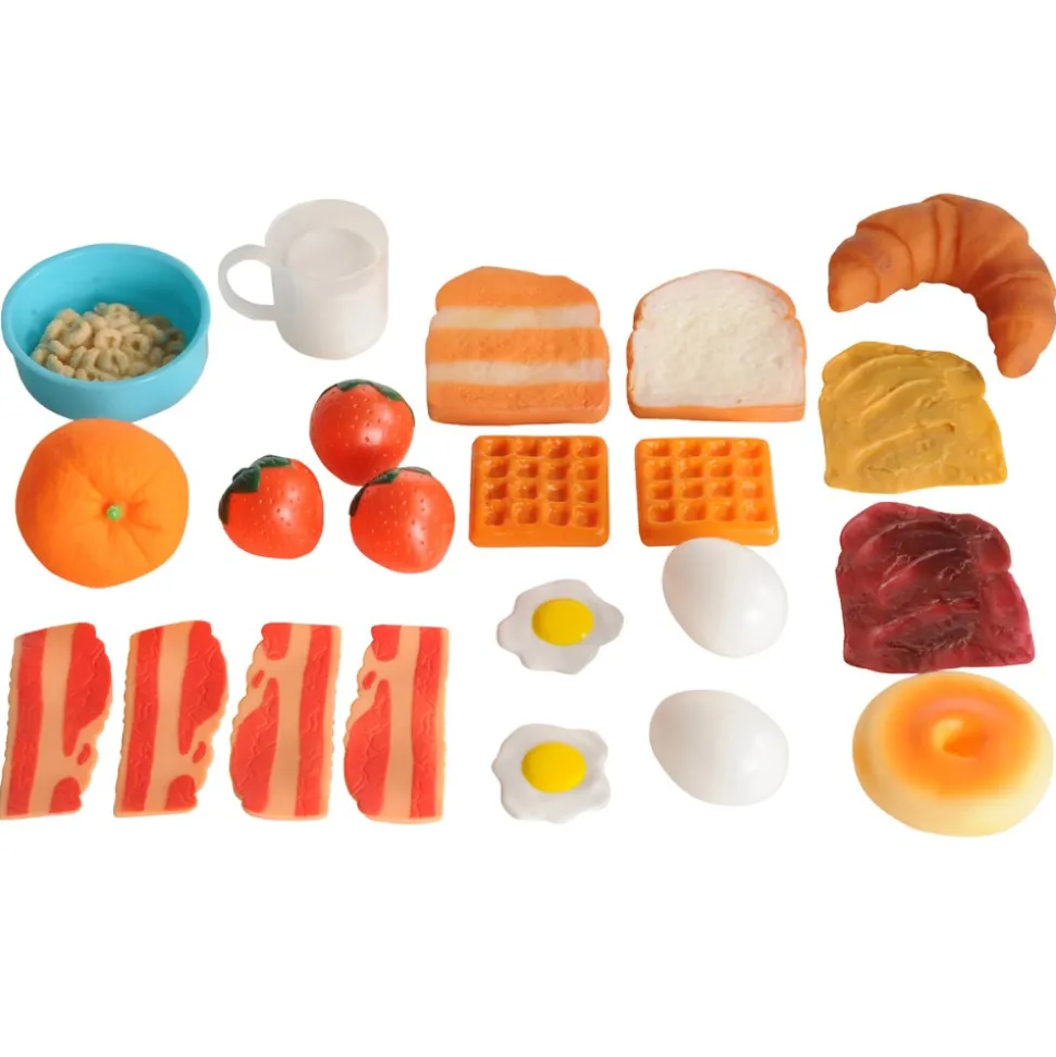 Life-Size Pretend Play Breakfast, Lunch, and Dinner Meal Sets