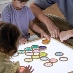 Light and Color Textured Discs
