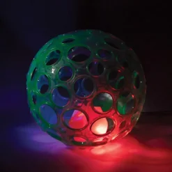 Light-Up Sensory Ball Grab n' Glow Textured Ball with Holes