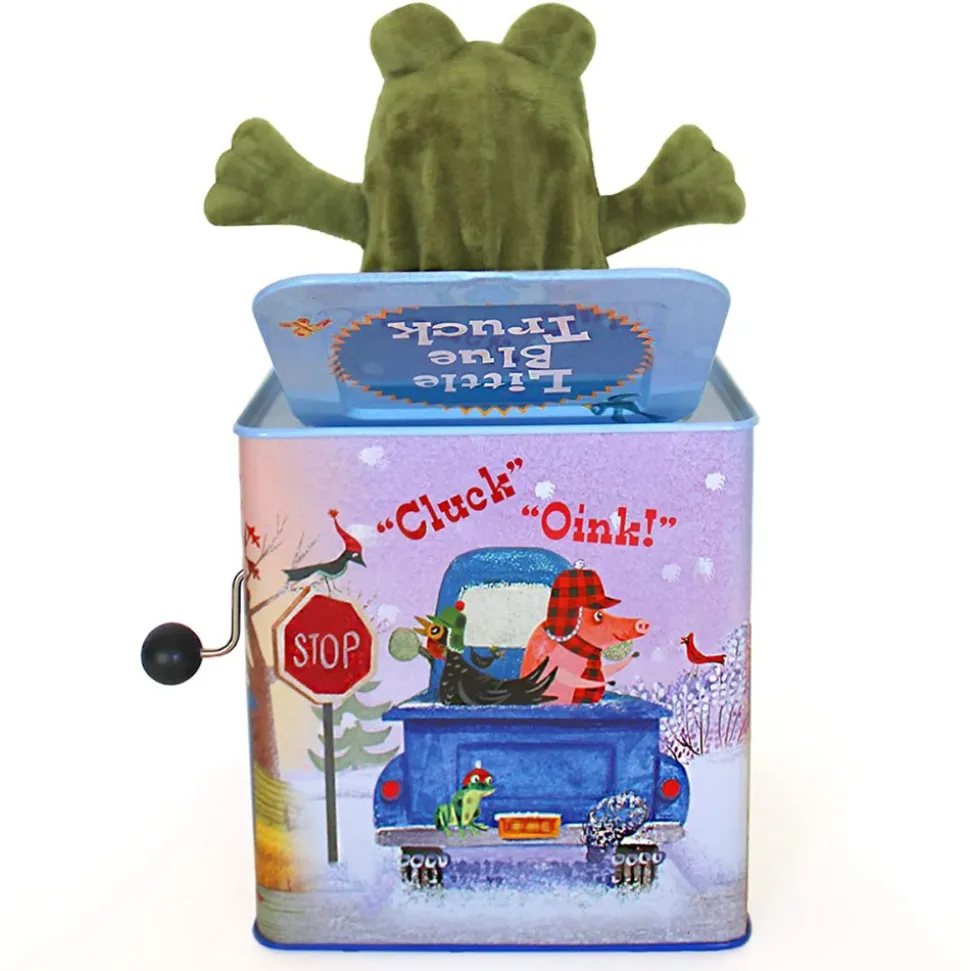 Little Blue Truck Jack-in-Box Plays "Pop Goes The Weasel"