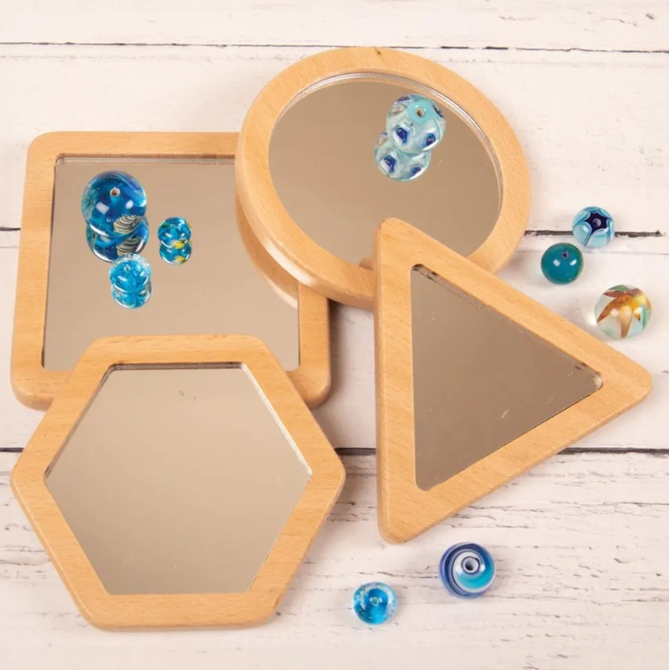 Little Looking Shape Mirrors Set of 4
