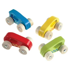 Little Wooden Autos Set of 4