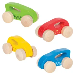 Little Wooden Autos Set of 4