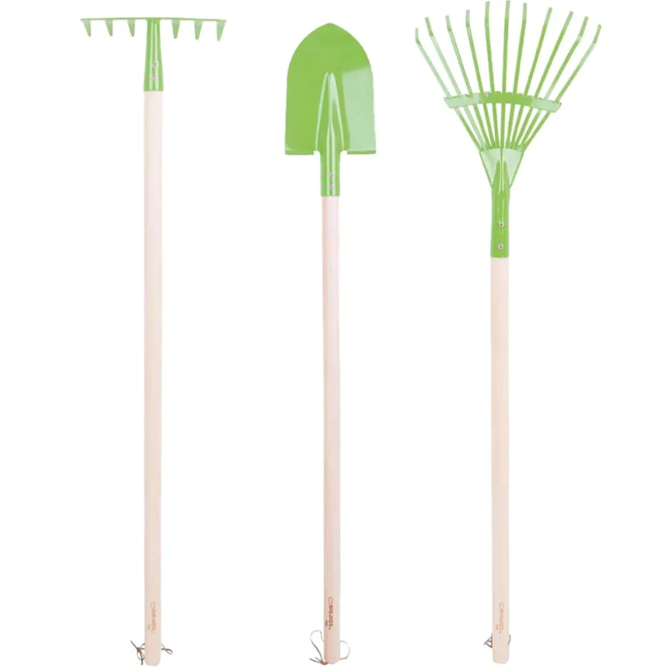 Long Handle Garden Tools Set of 3