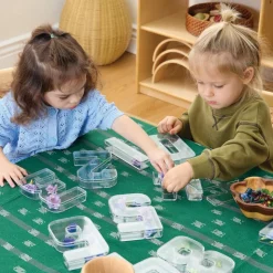 Loose Parts Number Trays Set of 10