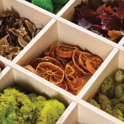 Loose Parts Stacking Wooden Trays 4 Pieces