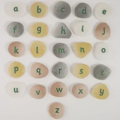 Lowercase Alphabet Pebbles Set of 26