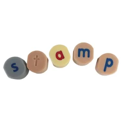 Lowercase Alphabet Stamping Stones 26 Pieces