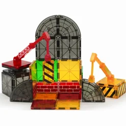MAGNA-TILES® Builder Set with Crane 32 Piece Set
