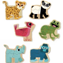 Magnetic Animal Puzzles