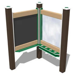 Magnetic Chalkboard and Paint Panel