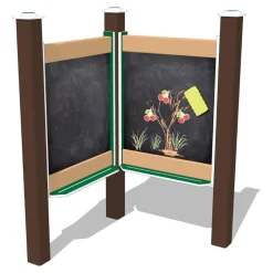Magnetic Chalkboard and Paint Panel