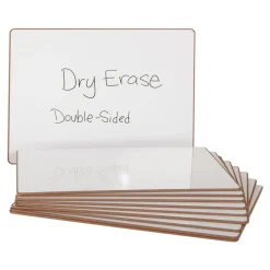 Magnetic Dry Erase Boards Set of 10