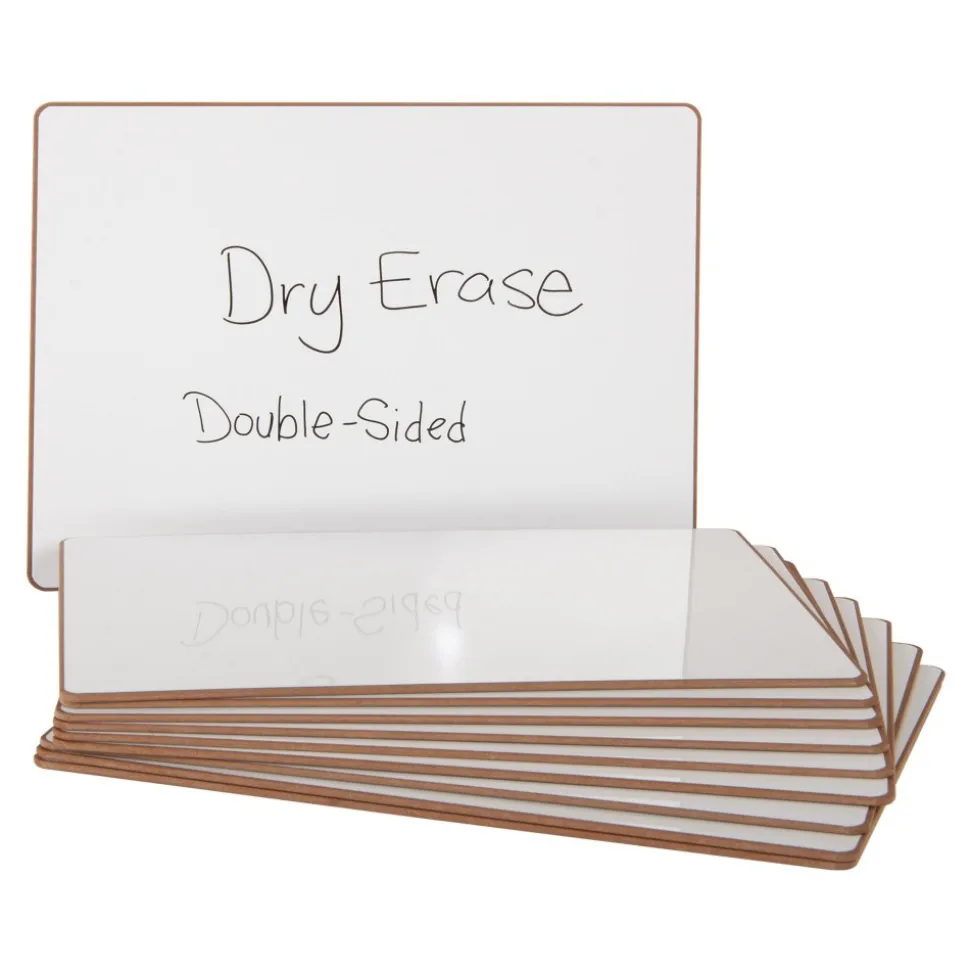 Magnetic Dry Erase Boards Set of 10