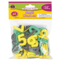 Magnetic Foam Numbers 60 Pieces