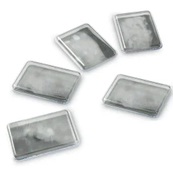 Magnetic Iron Filings in Plastic