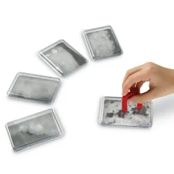 Magnetic Iron Filings in Plastic