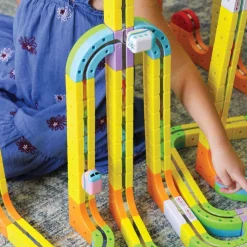 Magnetic Monorail Deluxe Block Set 66 Pieces