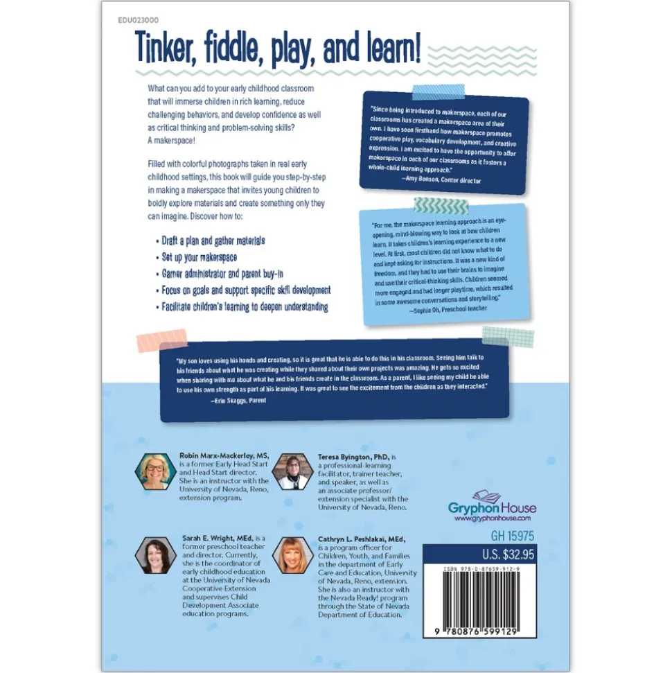Making Space for Preschool Makerspaces Paperback