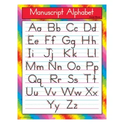 Manuscript Alphabet Chart