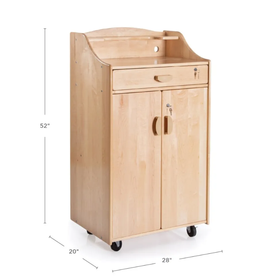 Maple All-in-One Teacher Storage