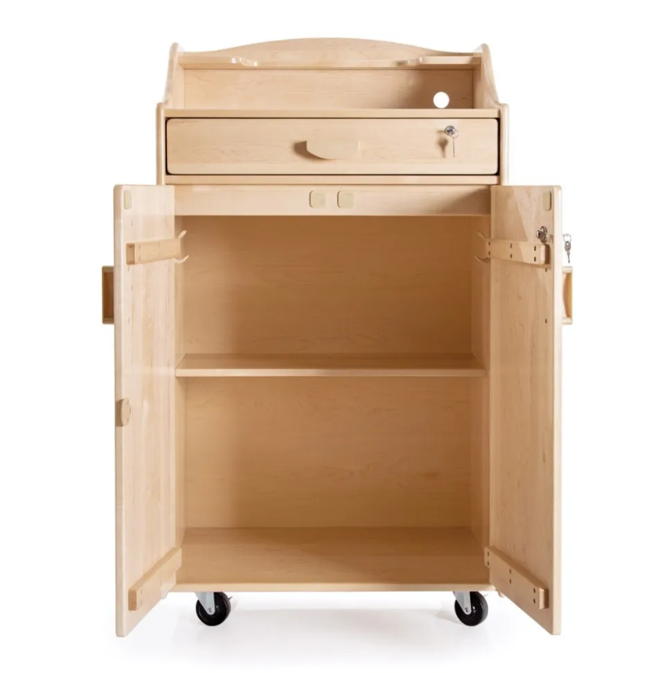 Maple All-in-One Teacher Storage