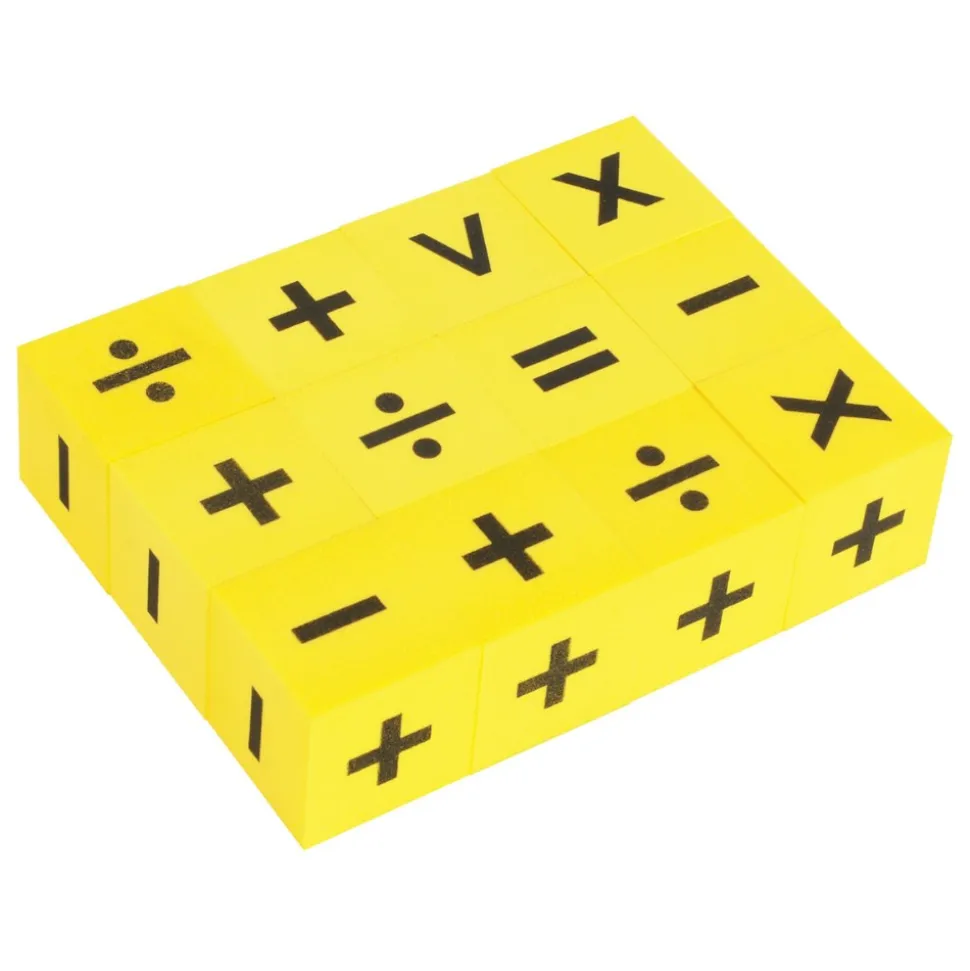 Math Foam Dice Assortment 36 Pieces
