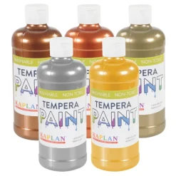 Metallic Tempera 16 oz. Paints