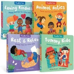 Mindful Tots Board Books, Mindfulness for Little Ones Set of 4