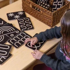 Mini Black Wooden Handwriting Boards Set of 13