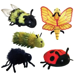 Mini Bugs Finger Puppets Set of 5
