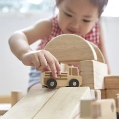 Mini Wooden Vehicles 10 Pieces