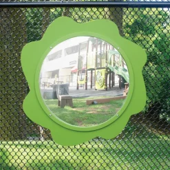 Mirrored Fence Easel