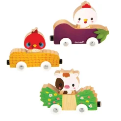 Mix & Match Magnetic Animal Cars