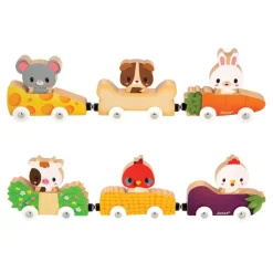 Mix & Match Magnetic Animal Cars