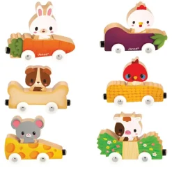 Mix & Match Magnetic Animal Cars