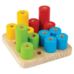Montessori Colorful Peg Board