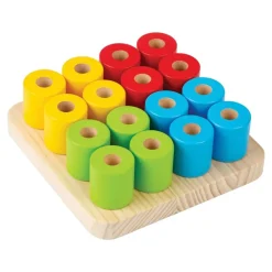 Montessori Colorful Peg Board