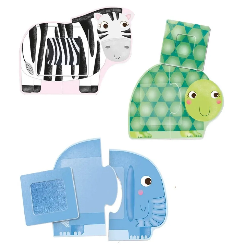 Montessori Tactile Animal Puzzle Game