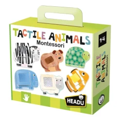 Montessori Tactile Animal Puzzle Game