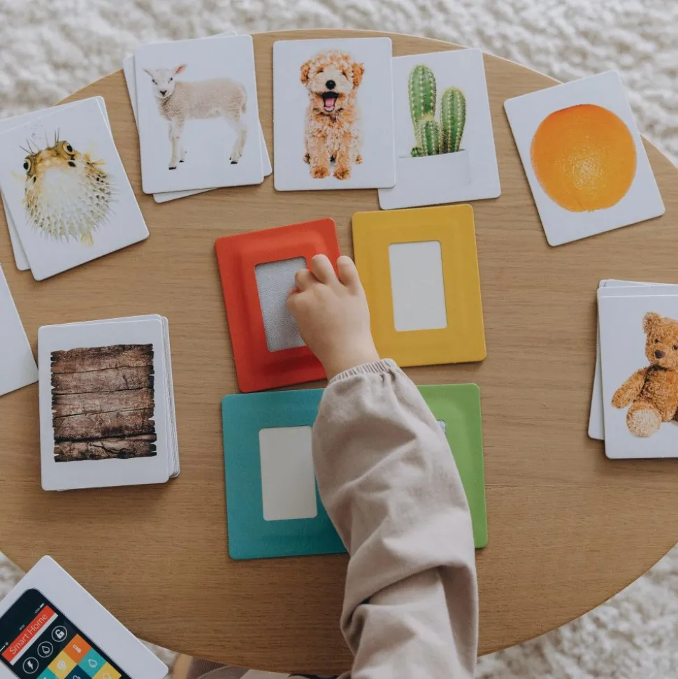 Montessori Tactile Flash Cards 24 Cards