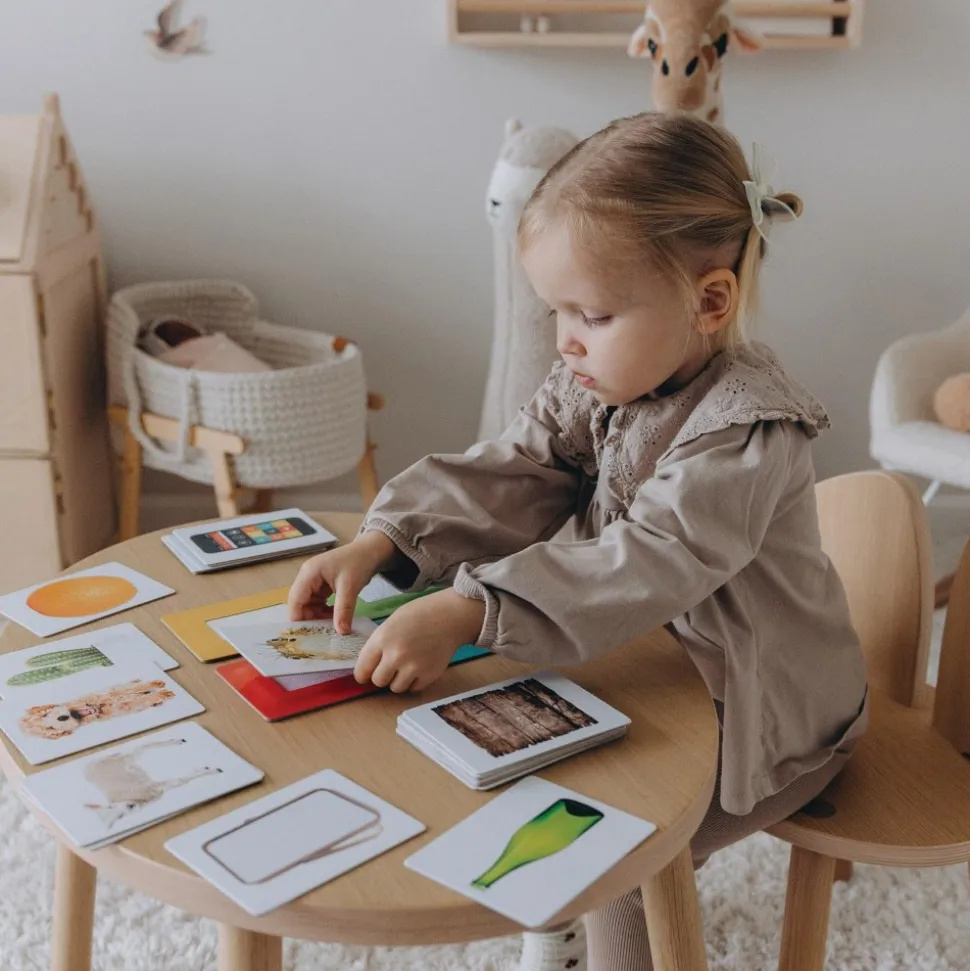 Montessori Tactile Flash Cards 24 Cards